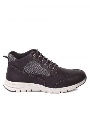 Ежедневни мъжки боти в черно 6W-19704 black