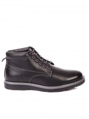 Ежедневни мъжки боти в черно 6W-19709 black