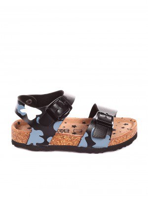 Ежедневни детски сандали е синьо 17W-20148 camo