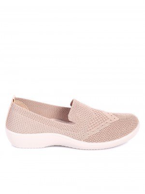 Ежедневни дамски обувки в бежово 3C-20195 beige
