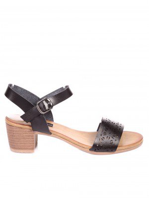 Ежедневни дамски сандали на ток 4S-20380 black