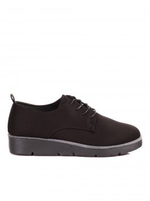 Ежедневни дамски обувки в черно 3U-20613 black mf