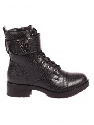 Ежедневни дамски боти в черно 2R-20529 black