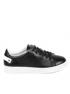 Ежедневни дамски обувки от естествена кожа 3AT-21312 black