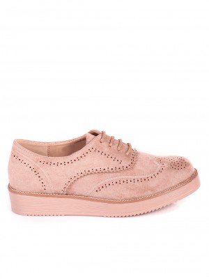 Ежедневни дамски обувки в бежово 3R-21140 beige