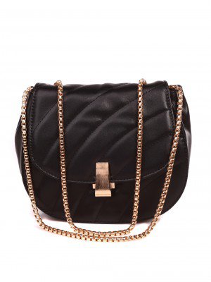 Елегантна дамска чанта в черно 9AG-21233 black