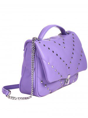 Елегантна дамска чанта в лилаво 9Q-21152 purple