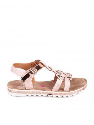 Ежедневни детски сандали в розово 17F-21197 pink