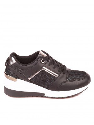 Ежедневни дамски обувки в черно 3U-21504 black
