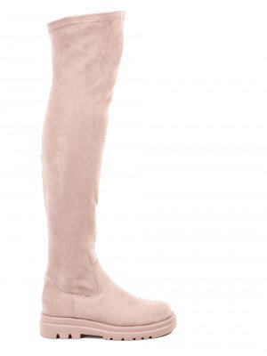 Ежедневни дамски ботуши в бежово 1M-21533 beige