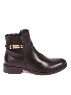 Ежедневни дамски боти в черно 2R-21616 black