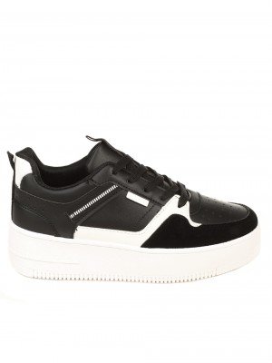 Ежедневни дамски обувки в черно 3U-21690 black
