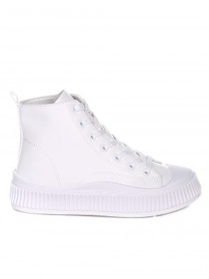 Ежедневни дамски обувки в бяло 2U-22032 white