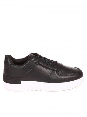 Ежедневни мъжки обувки в черно 7U-22009 black