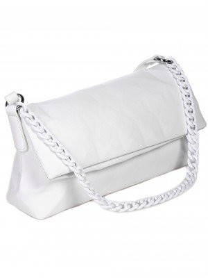 Ежедневна/елегантна дамска чанта в бяло 9Q-22071 white