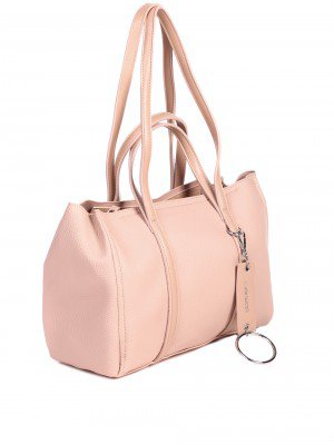 Ежедневна дамска чанта в бежово 9Q-22073 beige