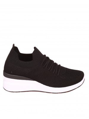 Ежедневни дамски обувки в черно 3U-22045 black