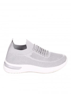 Ежедневни дамски обувки в сиво 3U-22047 grey