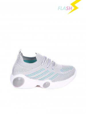 Ежедневни детски обувки в сиво  18U-22059 grey