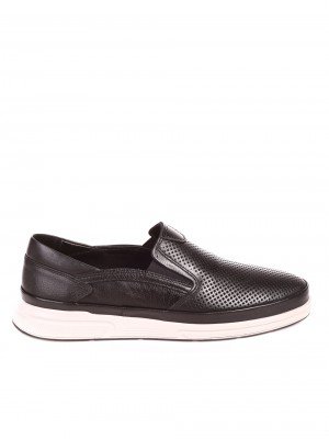 Ежедневни мъжки обувки от естествена кожа 7AT-22326 black