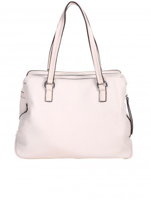 Eжедневна дамска чанта в бяло 9Q-22078 beige