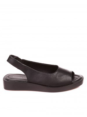 Ежедневни дамски сандали от естествена кожа 4AF-22152 black