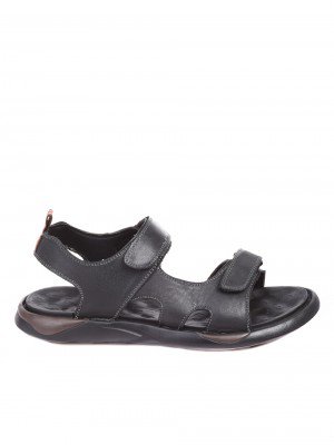 Ежедневни мъжки сандали от естествена кожа 8N-22276 black