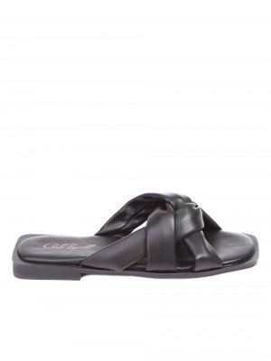 Ежедневни дамски чехи в черно 5A-22262 black