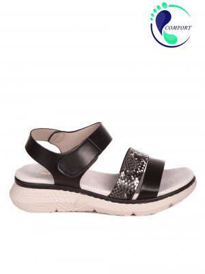 Ежедневни дамски комфортни сандали 4H-22238 black