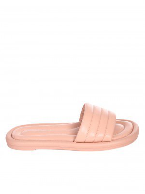 Ежедневни дамски комфортни чехли 5H-22253 beige