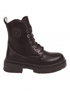 Ежедневни дамски боти в черно 2U-22533 black
