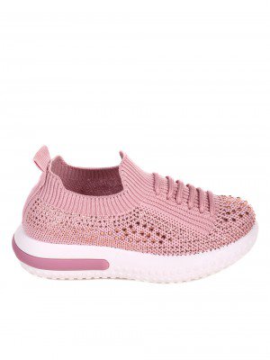 Ежедневни детски обувки в розово 18U-22055 pink