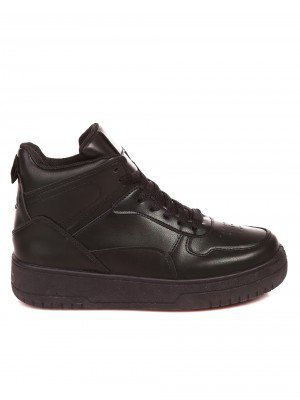 Ежедневни юношески обувки в черно 14U-22539 black 