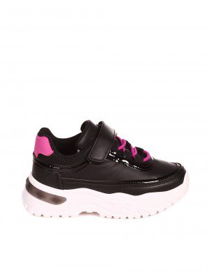Ежедневни детски обувки в черно 18U-22599 black