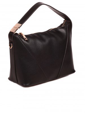 Ежедневна дамска чанта в черно 9Q-22630 black