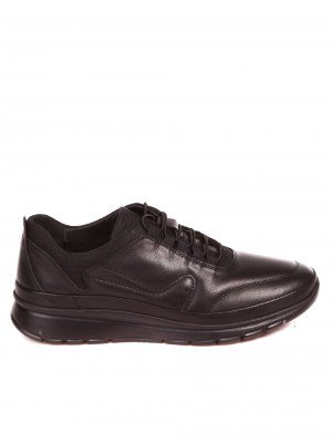 Ежедневни мъжки обувки от естествена кожа 7AT-22696 black