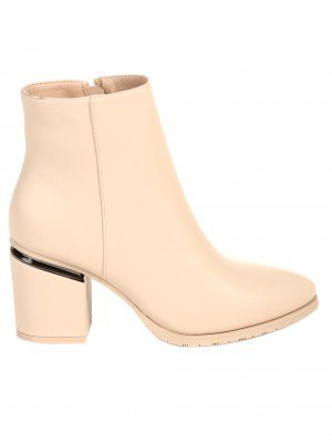 Елегантни дамски боти в бежово 2R-22568 beige