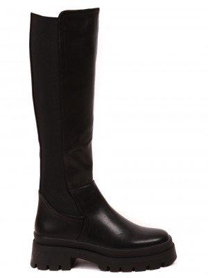 Ежедневни дамски ботуши в черно 1R-22510 black