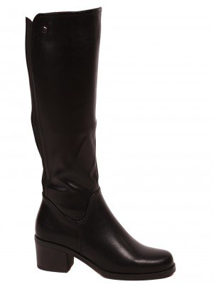 Ежедневни дамски ботуши в черно 1R-22511 black