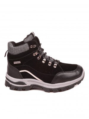 Ежедневни дамски боти в черно 2U-22528 black