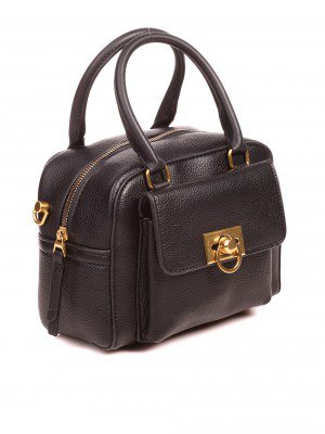 Официална дамска чанта в черно 9Q-22682 black