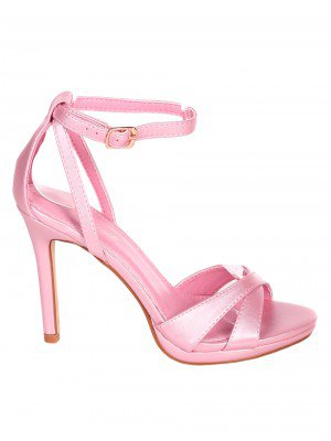 Елегантни дамски сандали на висок ток 4M-23008 pink