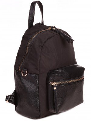 Дамска изчистена раница в черно 9Q-23081 black