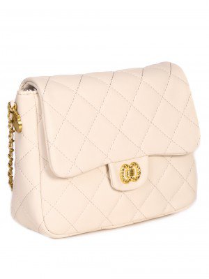 Дамска малка чанта в бежово 9Q-23071 off white