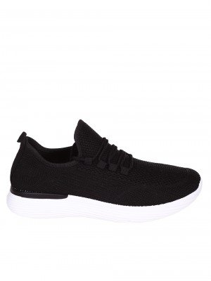 Ежедневни мъжки комфортни обувки в черно 7U-23217 black
