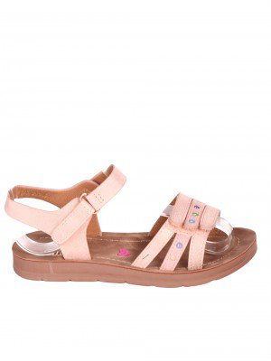 Ежедневни детски комфортни сандали в розово 17F-23245 pink