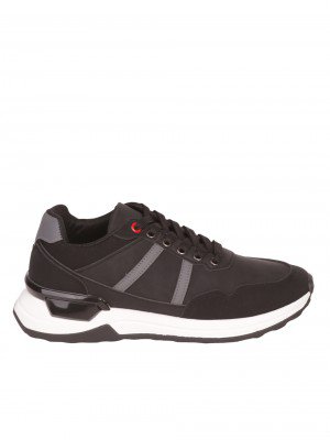 Мъжки обувки в черно 7U-23568 black