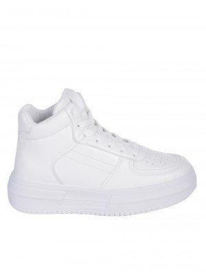 Ежедневни комфортни кецове в бяло 2U-23561 white