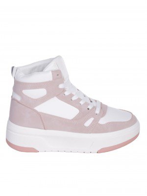 Ежедневни комфортни кецове в розово 2U-23564 pink