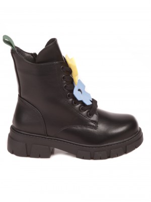 Детски боти в черно 19R-23583 black